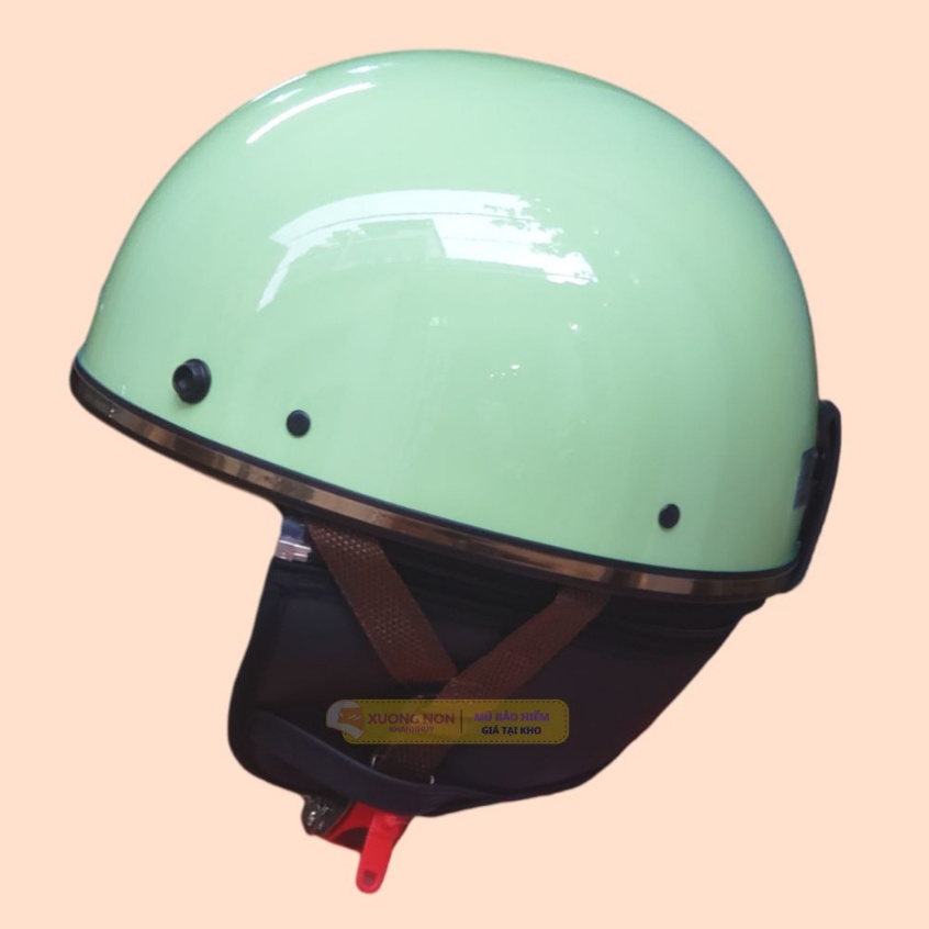 MŨ BẢO HIỂM 1/2 PUG Version Harley Bảo Hành 12 Tháng_NÓN BẢO HIỂM 1/2