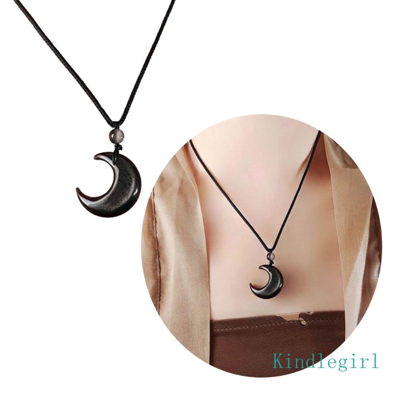 Vòng cổ Mặt Hình Mặt Trăng Và Mắt Mèo