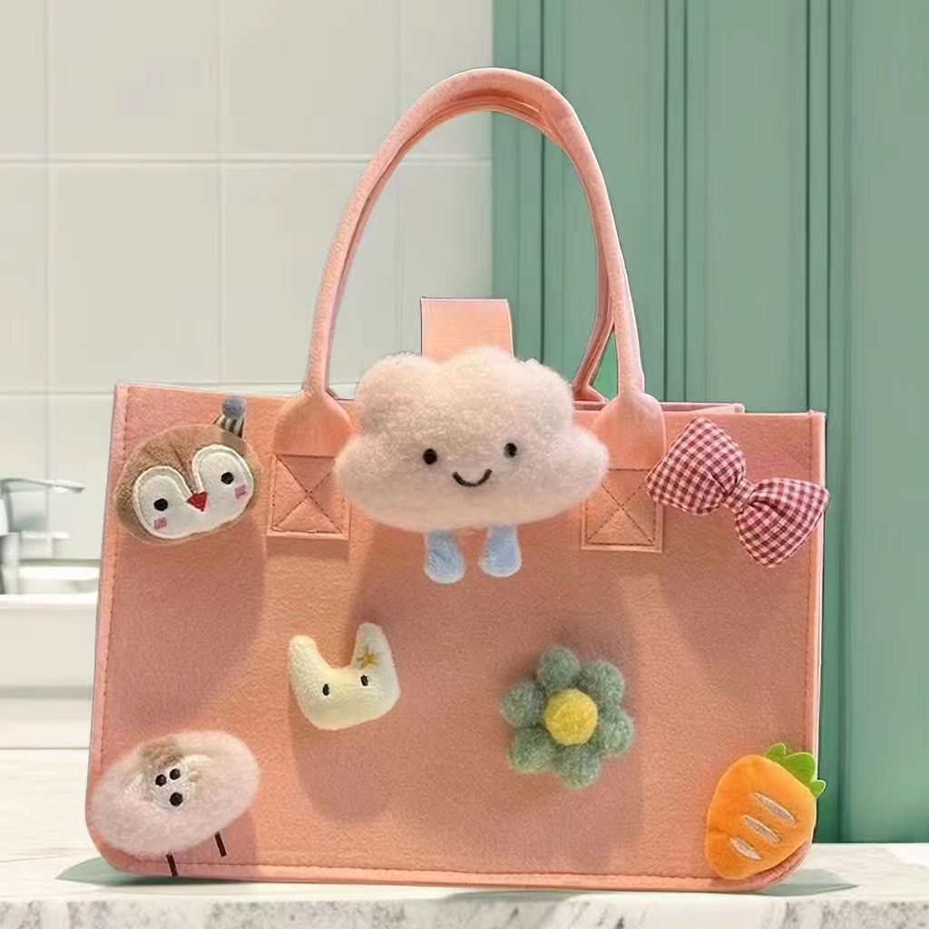 Jh ready stock túi nỉ túi xách túi xách túi xách túi xách túi mua sắm túi mẹ túi mua sắm túi nỉ túi xách nữ túi xách túi xách sinh viên