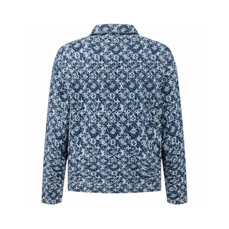 ❤️❤️ ❤️❤️ Áo Khoác Jean Nam Tay Dài Thêu Hoa Thời Trang