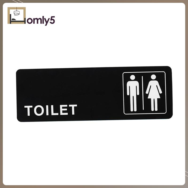 Bảng Kí Hiệu Nhà Vệ Sinh Nam Nữ Bằng acrylic Cho Nhà Hàng / Quán Cà Phê