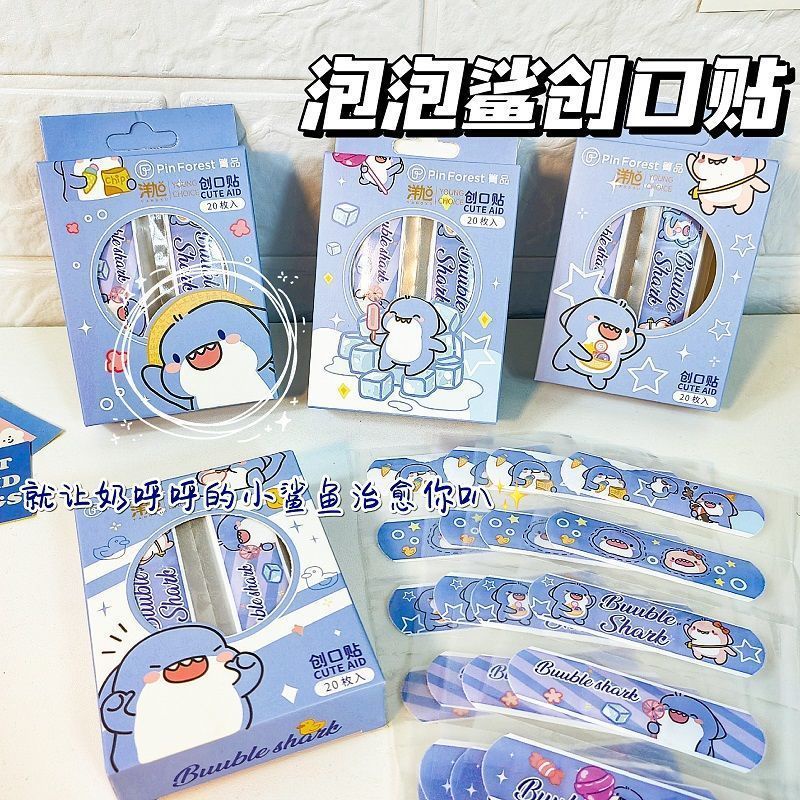 Băng Đô Kiểu Hoạt Hình Cá Mập Bong Bóng Dễ Thương