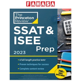 The princeton review ssat & isee prep, 2023: 6 practice tests + review & techniques + drills