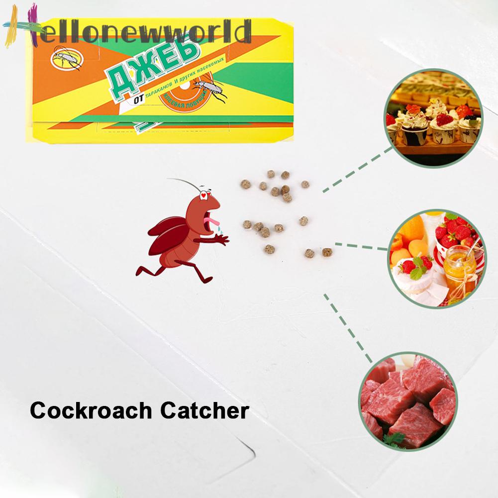 5pcs cockroach catcher non-toxic roach killer pest control cho nhà bếp gia đình