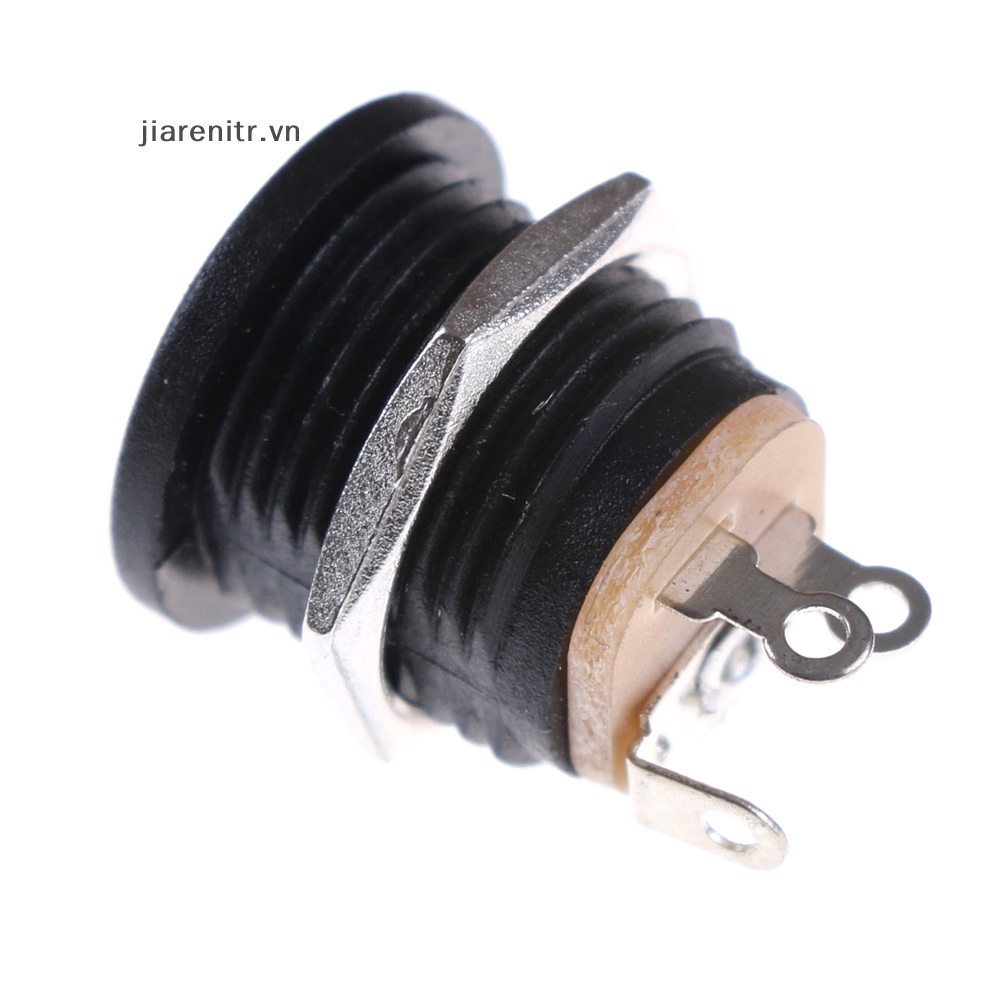 Ji 10 cái dc 022 2.1x5.5 mm pcb moung dc power jack socket black vn