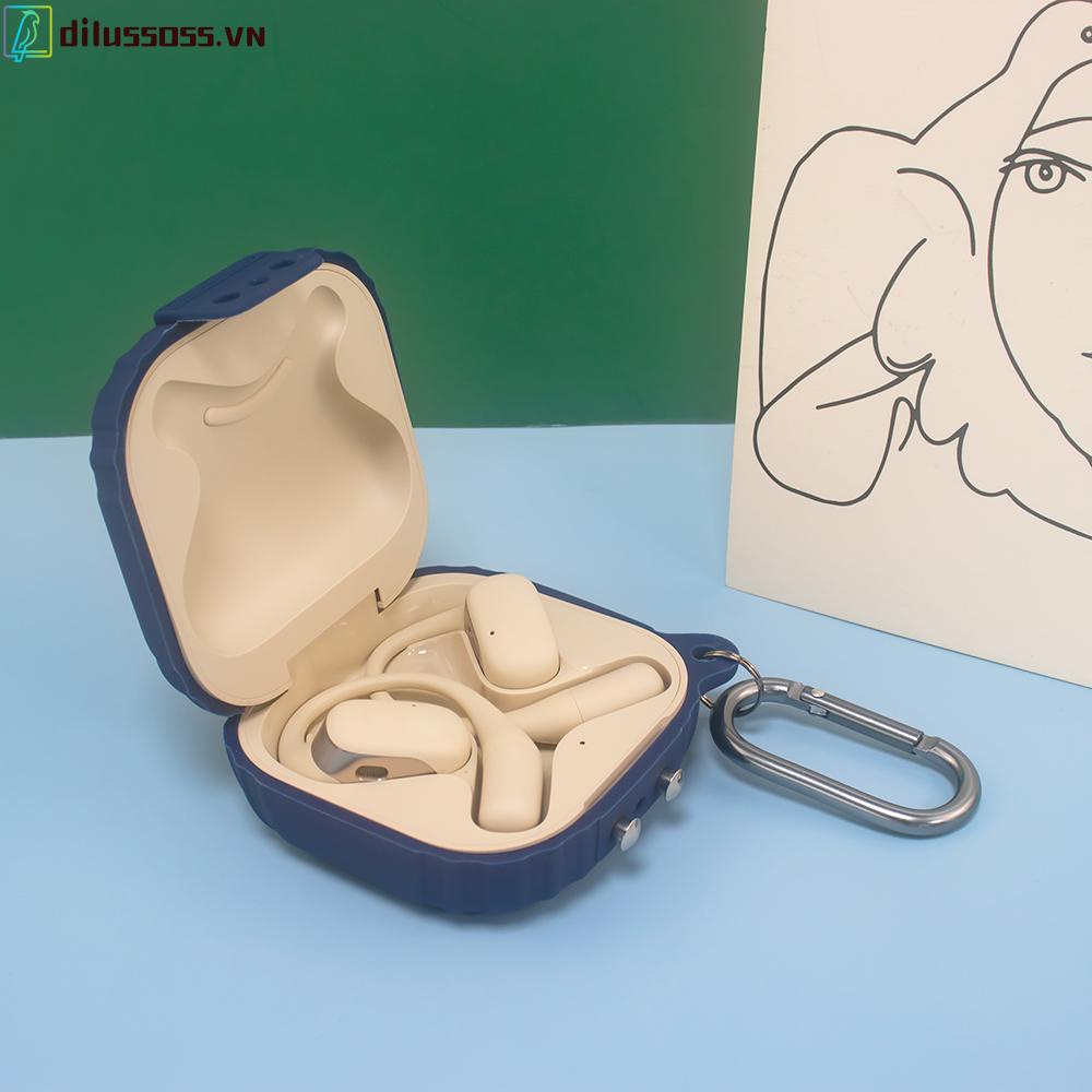 Bao đựng tai nghe bằng silicon bao đựng tai nghe anti-loss cho shokz openfit t910