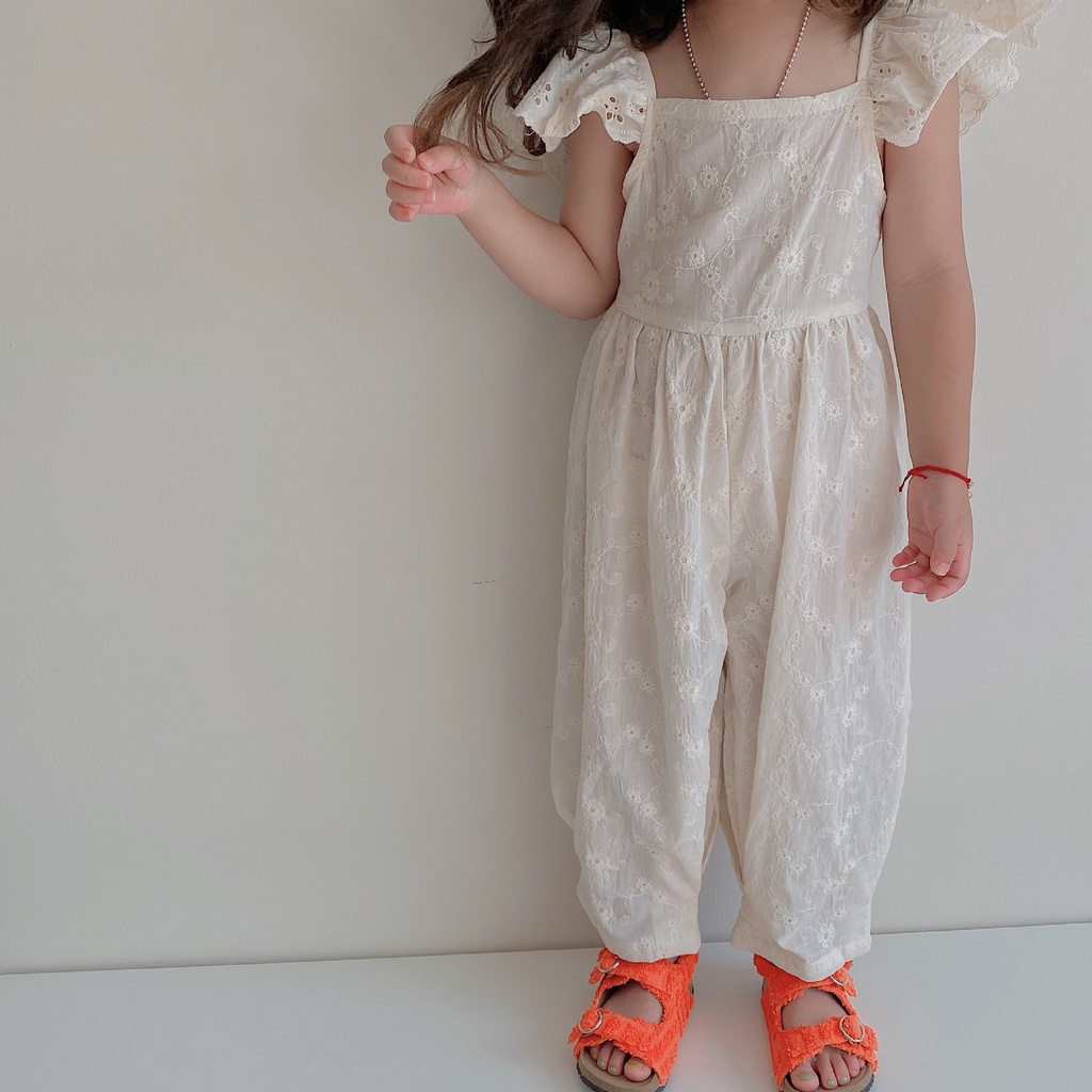 Jum Xô Trắng Nơ Lưng Cho Bé