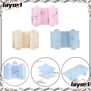 Gối ngủ cố định đầu chống lăn phẳng mềm mại nhiều màu tùy chỉnh cho trẻ sơ sinh