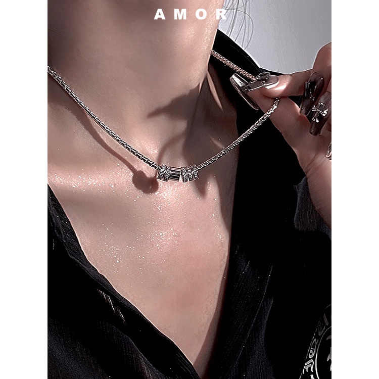 Mặt dây chuyền kim cương vòng cổ thời trang nữ nam