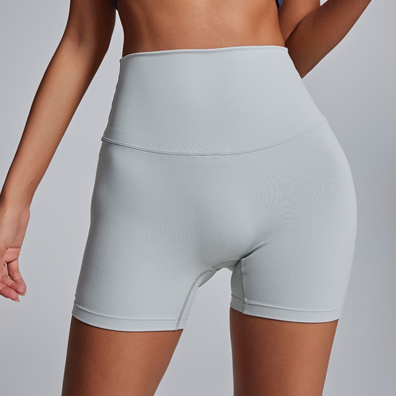 Quần short thể thao thắt lưng thể thao thắt lưng cao nâng hông nhanh-khô tập thể dục quần tập yoga thoáng khí