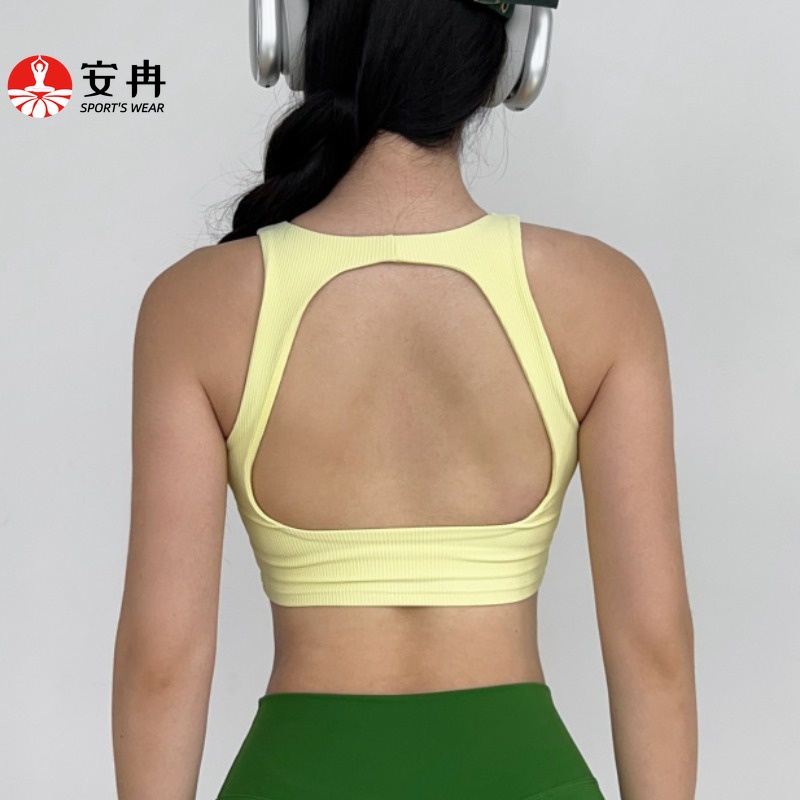 Áo ngực thể thao ANRAN thoáng khí nhanh khô thời trang dành cho nữ tập pilates yoga