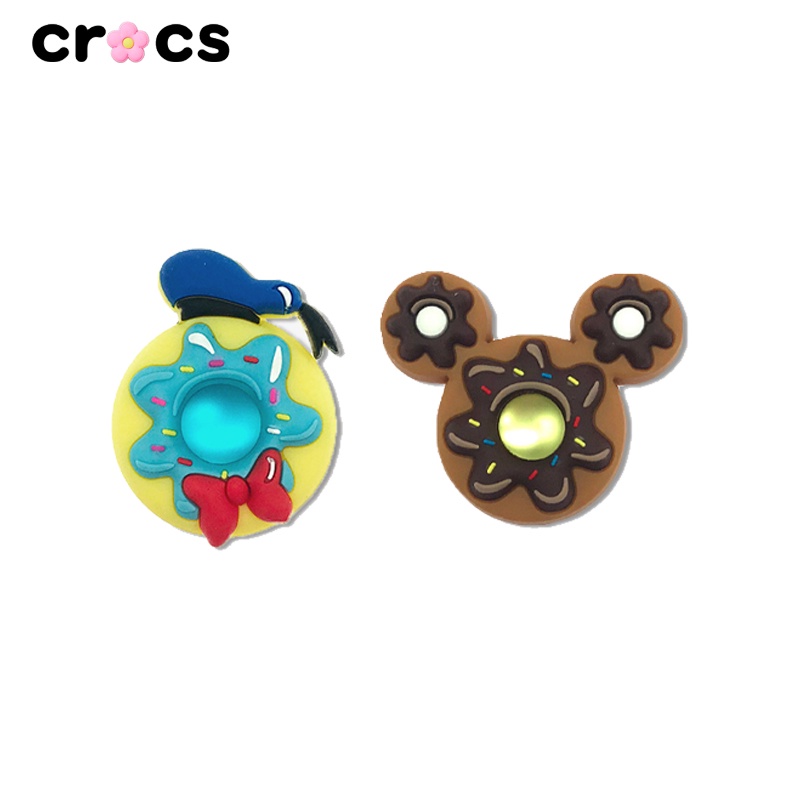 Jibbitz crocs khóa giày phụ kiện crocs dòng disney mickey minnie phim hoạt hình khóa trang trí charm crocs