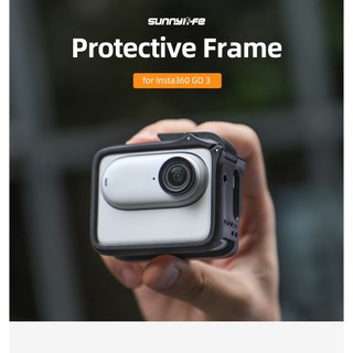 Sunnylife Thích hợp cho phụ kiện khung bảo vệ camera Insta360 GO 3 / GO 3S, khung bảo vệ chống va chạm và tháo nhanh