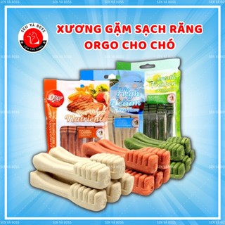 Xương gặm Orgo cho chó, Xương gặm cho chó Orgo giúp sạch răng, thơm miệng, Bổ sung canxi