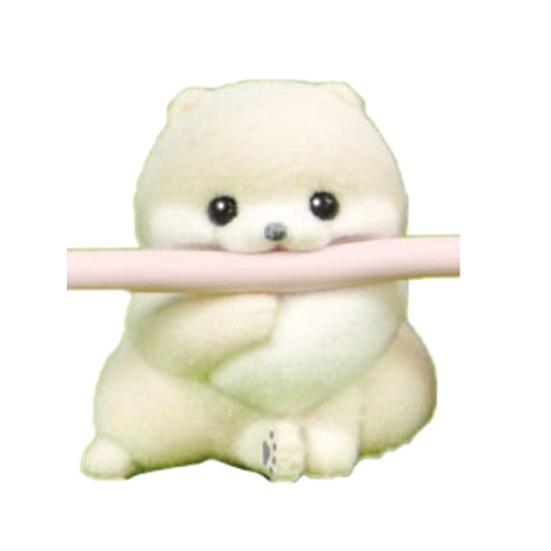 Ready stock japan yell capsule toy dog bite line trang trí cáp dữ liệu vỏ bảo vệ corgi pomeranian u8gw