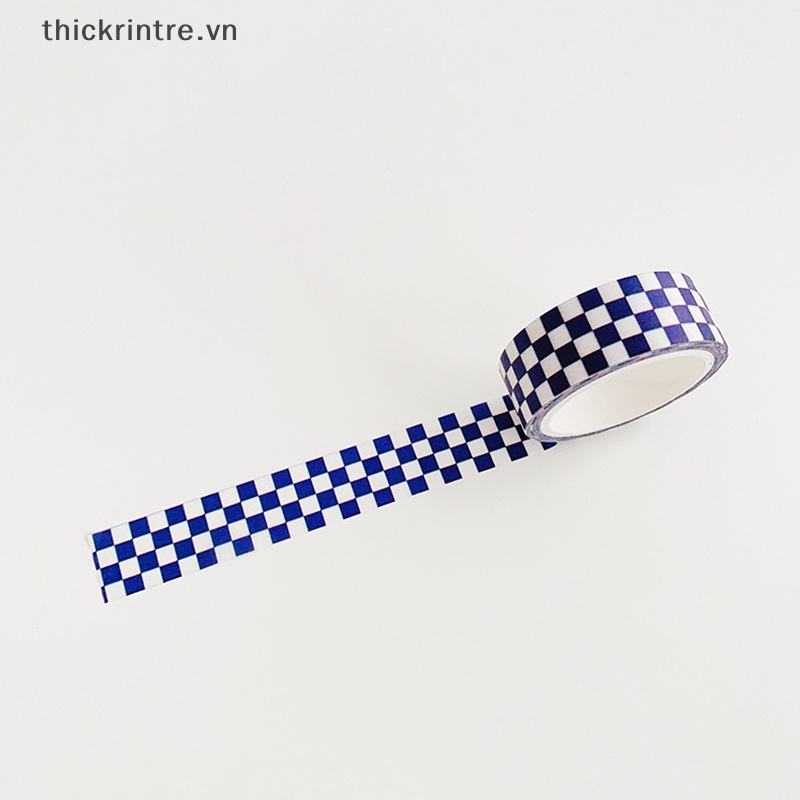 Thi 15mm * 5m phong cách vẽ tay tiếng anh washi tape masking tape kawaii trang trí băng dính sticker scrapbooking diary văn phòng phẩm vn