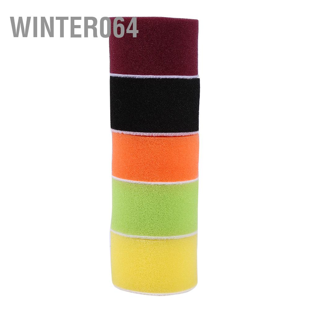16 cái 2" Bọt Biển Đánh Bóng Phẳng Buff Pad Đặt Cho Air Sander Máy Xe Chủ Đề M6X1 Winter064