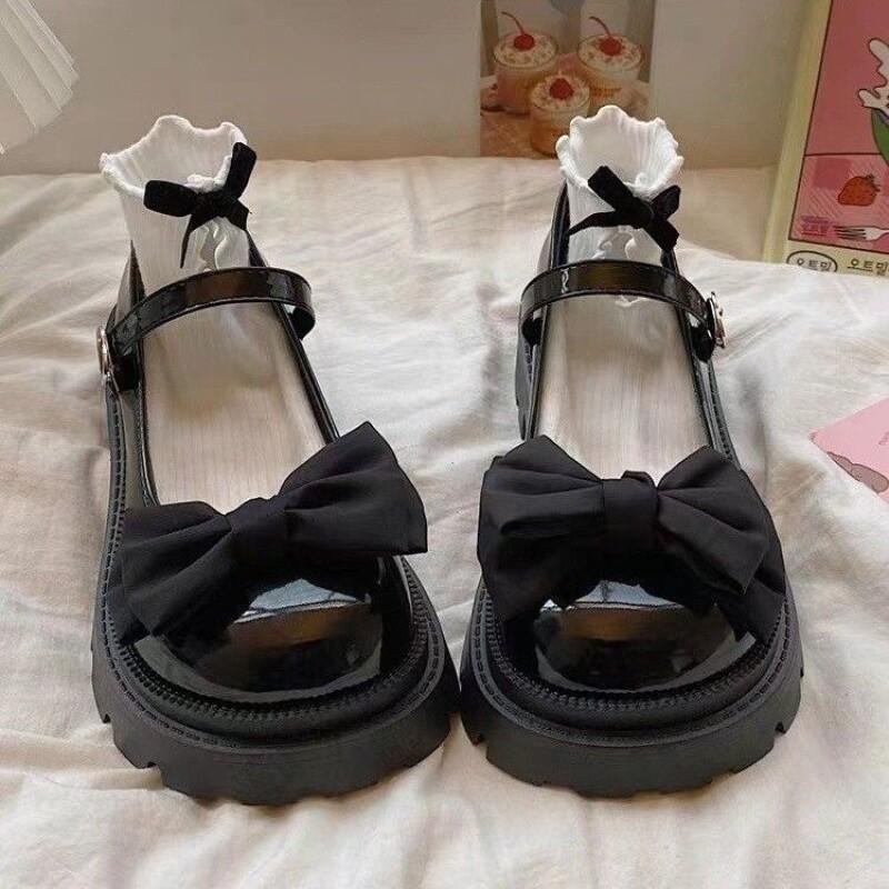 Giày Mary Jane UNTEEY B28G17P đế mềm thời trang 2023 cao cấp cho nữ