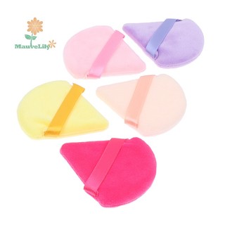 Lily cosmetic puff triangle velvet foundation mini makeup sponge puffs makeup tool uuu