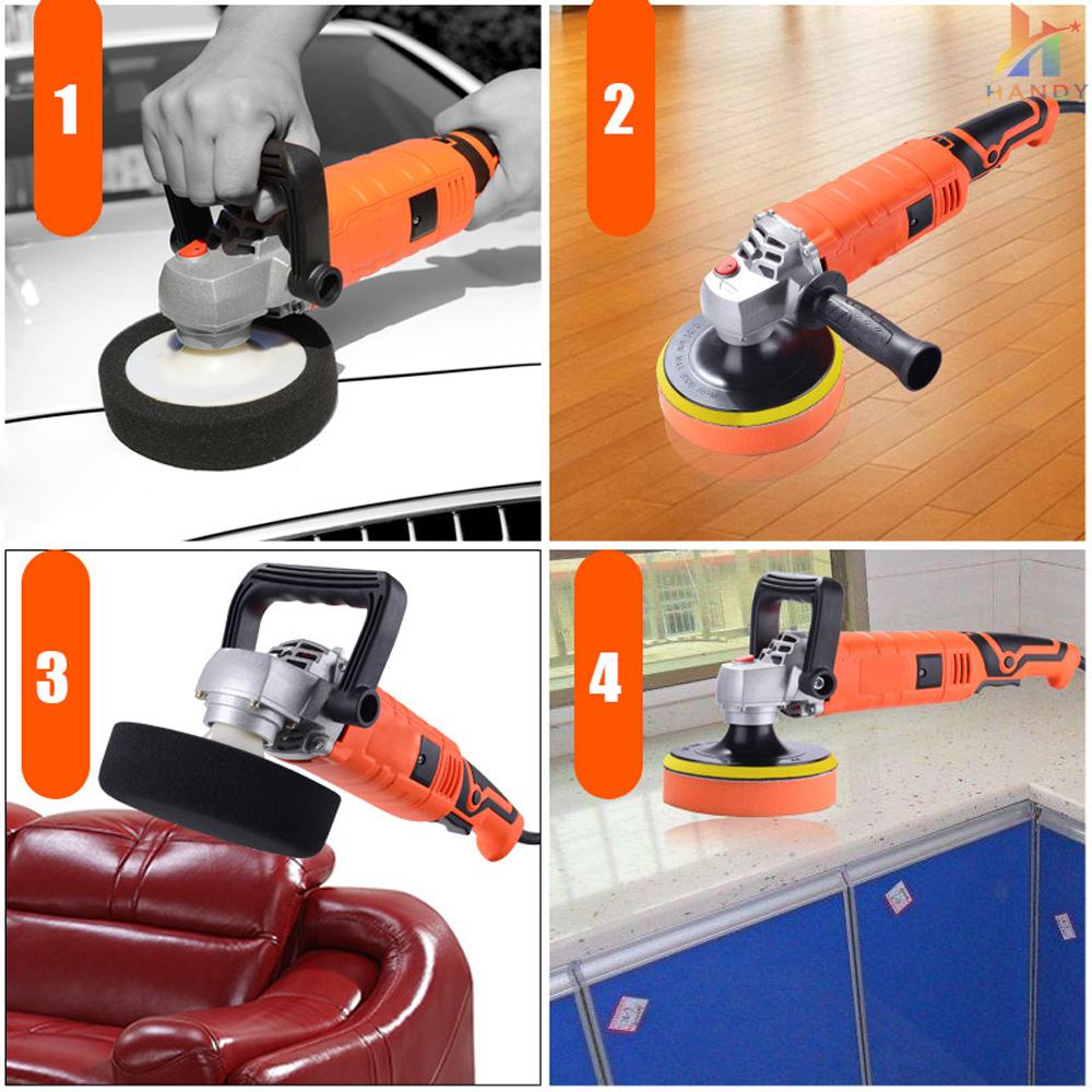 Máy đánh bóng xe ô tô / nội thất 1580w 220v có thể điều chỉnh tốc độ