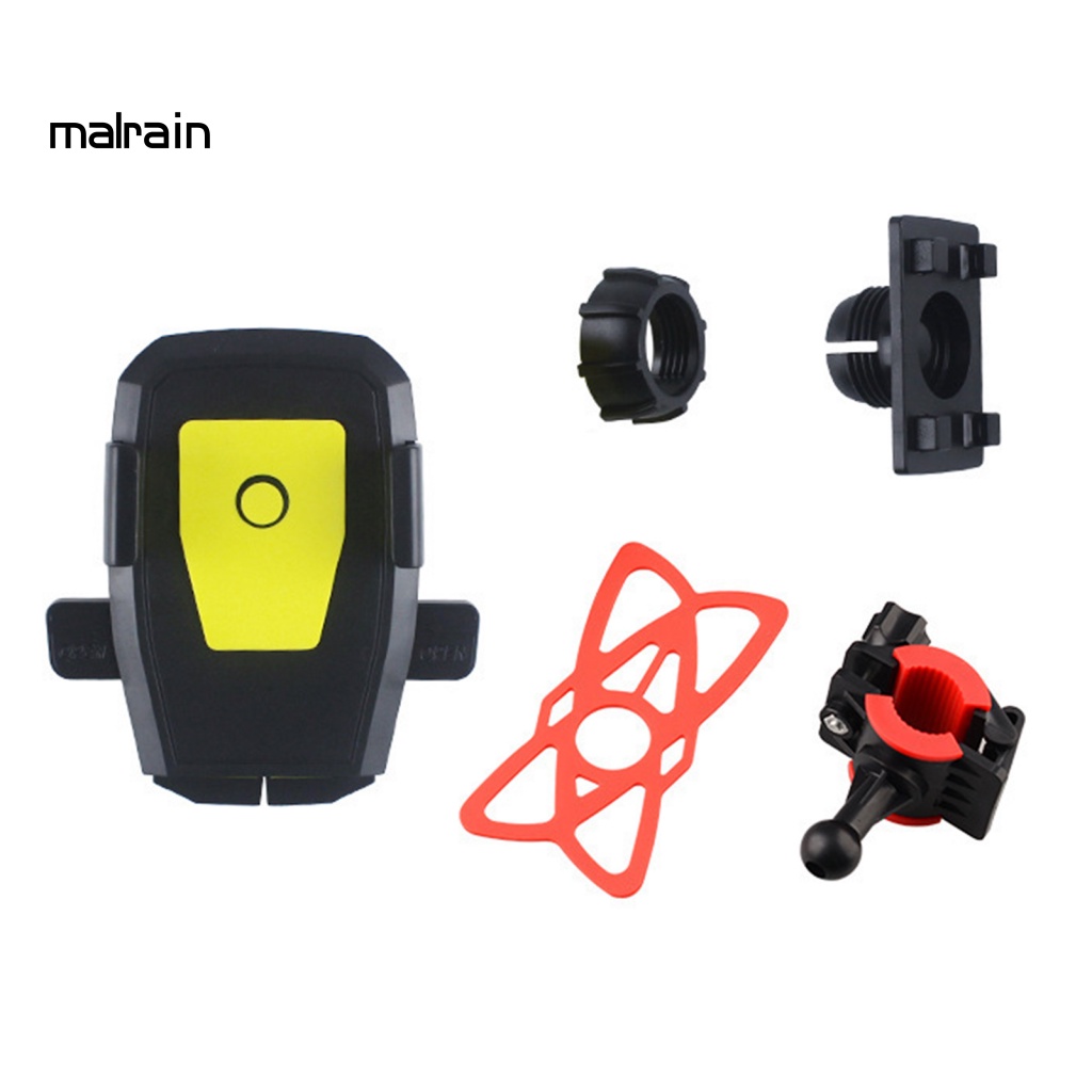 Giá Đỡ Điện Thoại Bằng Nhựa ABS Bền Chắc Gắn Xe Đạp Leo Núi