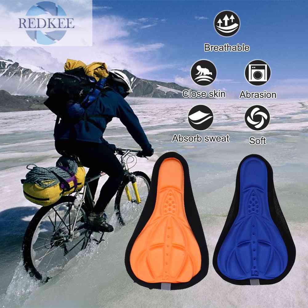 Vỏ Bọc Yên Xe Đạp Mềm Mại Họa Tiết 3D Cao Cấp