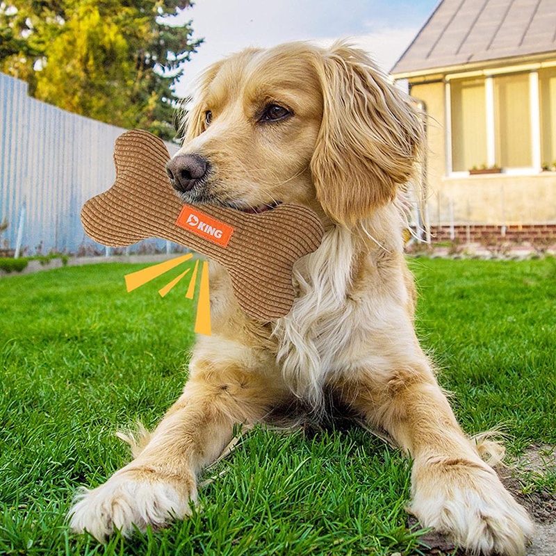 Đồ Chơi Nhồi Bông Hình Cục Xương Cho Thú Cưng JP6