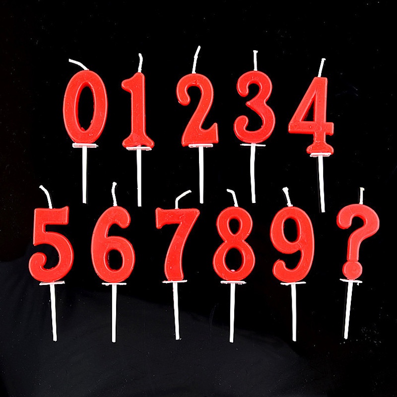 Nến Số 0-9 Không Khói Trang Trí Tiệc Sinh Nhật Cho Bé