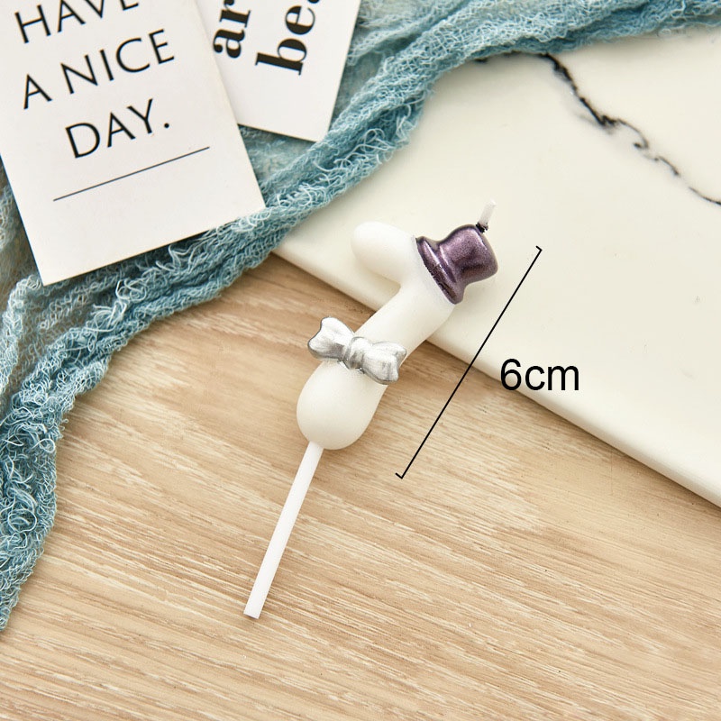 Nến Kỹ Thuật Số 0-9 Trang Trí Bánh Kem