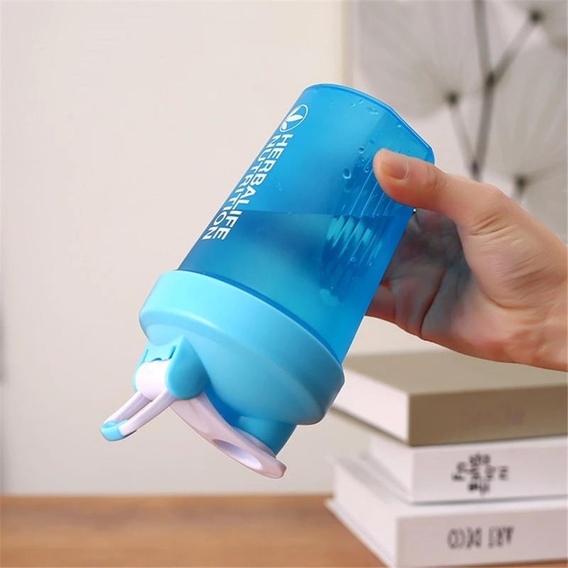 Bình Lắc Protein 400ML Bằng Nhựa Tiện Dụng Cho Người Tập Gym