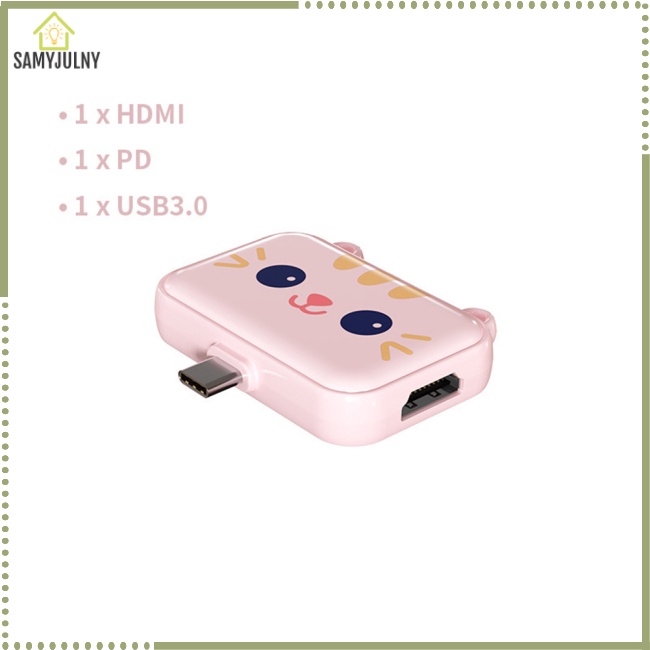 Bộ Chia Cổng Usb 3.1 Type-c 3 Trong 1 Đa Năng Cho Ipad Tablet