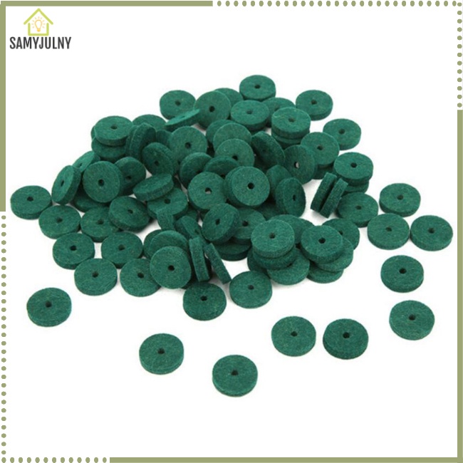 Set 90 Miếng Đệm Tròn Bằng Vải Nỉ Bảo Vệ Bàn Phím Đàn Piano