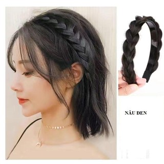 [Rẻ Vô Địch]  Bờm Tóc Tết - Bờm Tóc Giả Thắt Bím