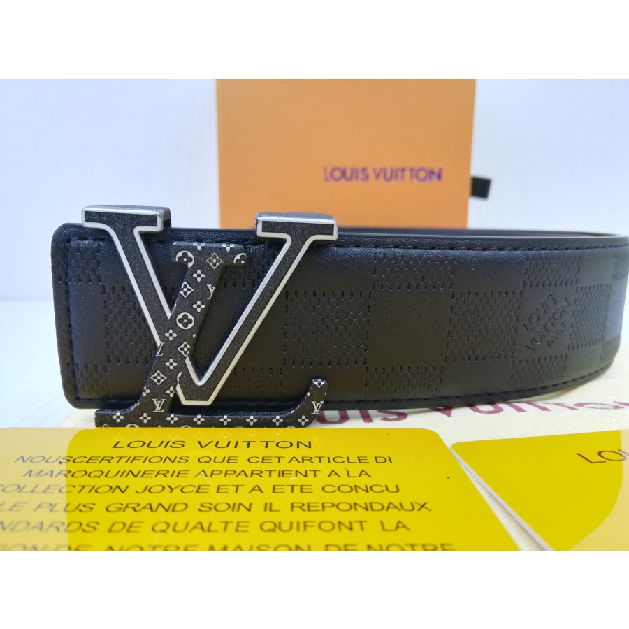 Thắt Lưng Da Chữ L-V Thời Trang Thanh Lịch Cho Nam