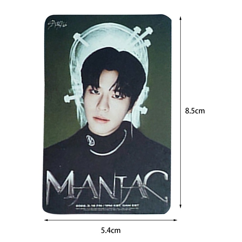Set 3 8 Tấm Thẻ Ảnh Lomo Các Thành Viên Nhóm Nhạc Stray Kids