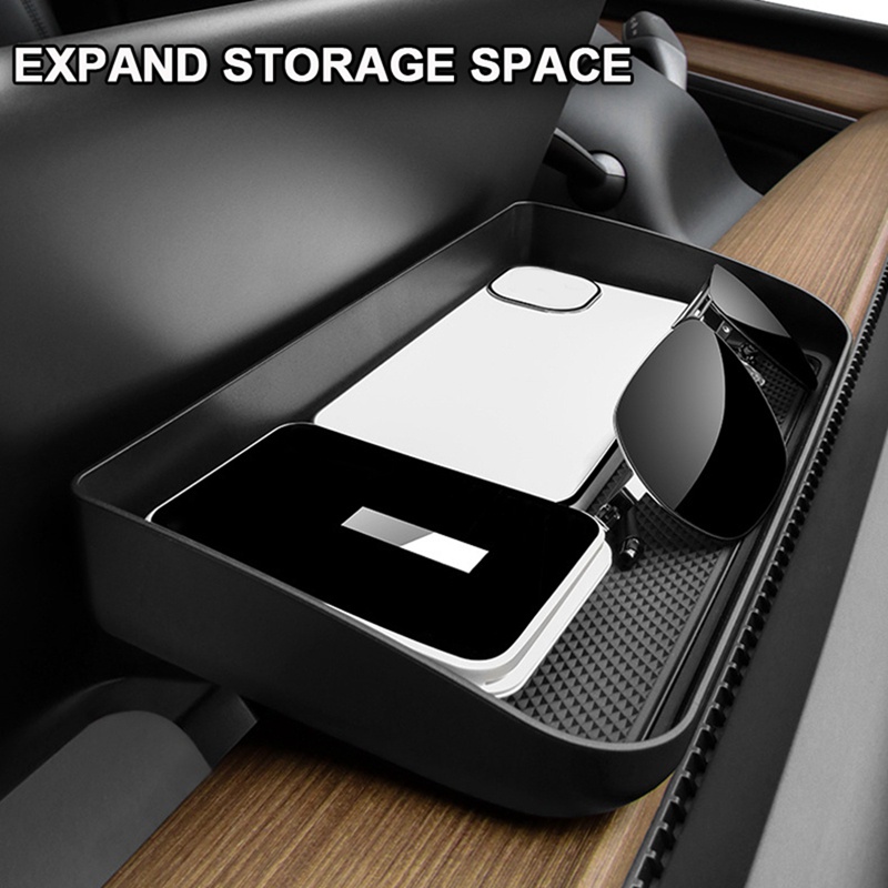 Hộp Đựng Khăn Giấy Ẩn Phía Sau Kính Râm Xe Hơi Tesla Model 3