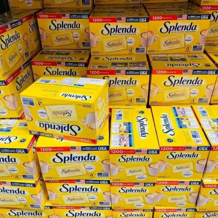100 Gói Đường ăn kiêng Splenda của Mỹ cho người ăn kiêng, tiểu đường