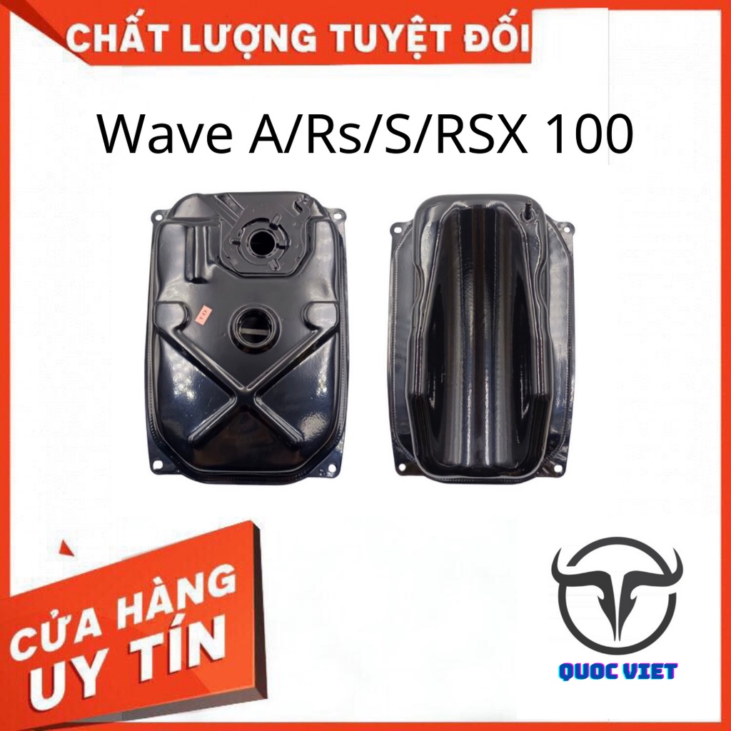 Thùng xăng wave a, rs, s100 loại dày - bình xăng lớn