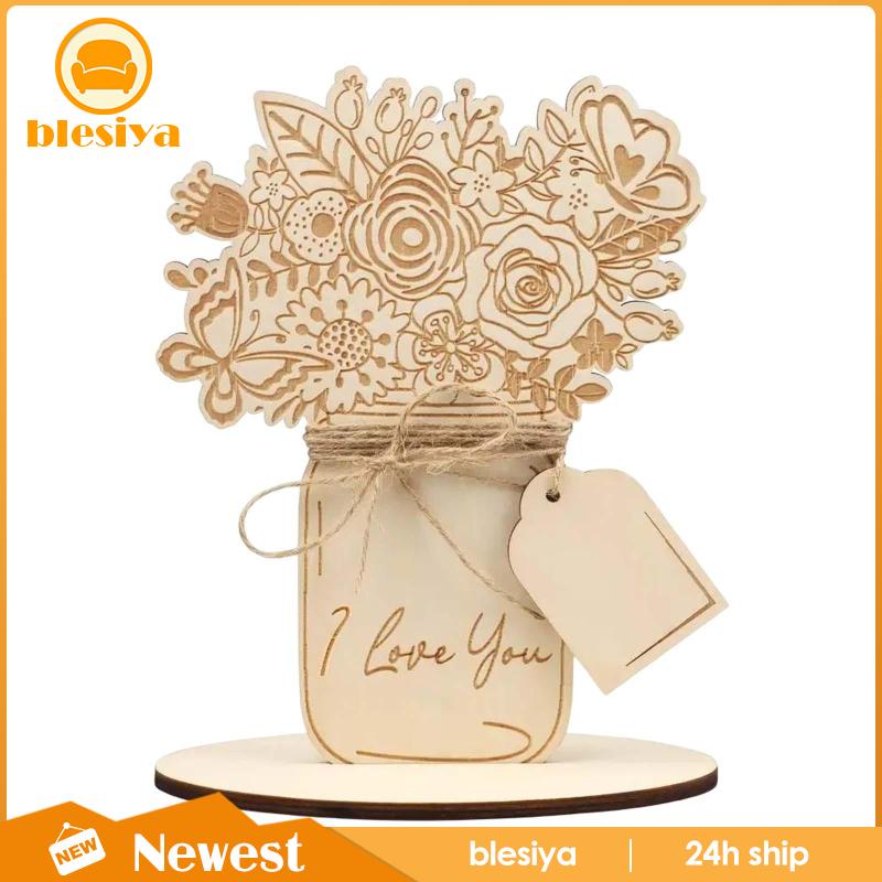 [Blesiya] Thẻ Gỗ Chưa Hoàn Thiện Cho Sinh Nhật Tất Cả Ngày Của Mẹ