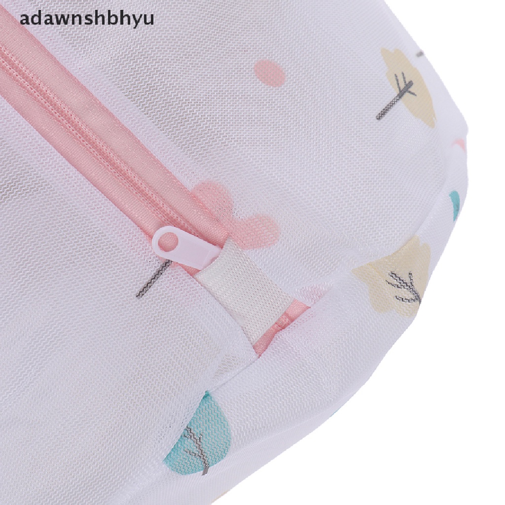 Túi Lưới Giặt Đồ Lót Bằng Polyester Có Khóa Kéo Tiện Dụng