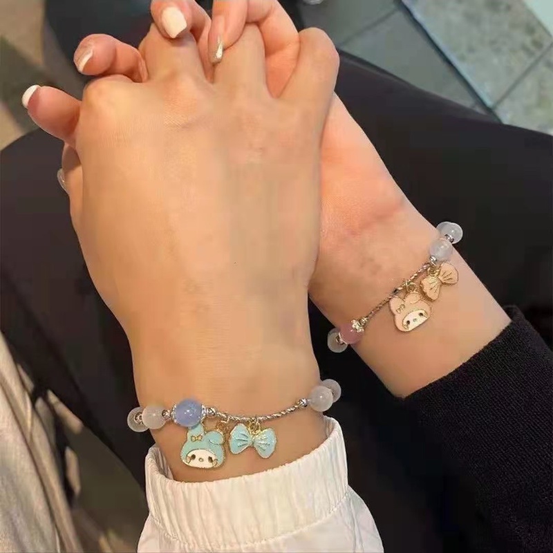Ahellogirl Vòng Tay Trang Sức Gắn Đá Opal Nhân Tạo Kiểu Hoạt Hình Dễ Thương Thời Trang Năm 2022 Cho Bạn