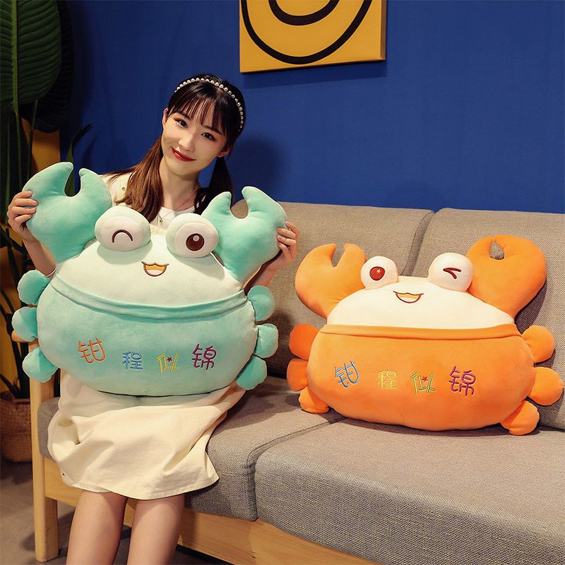 Thú Nhồi Bông Hình Con Cua Dễ Thương