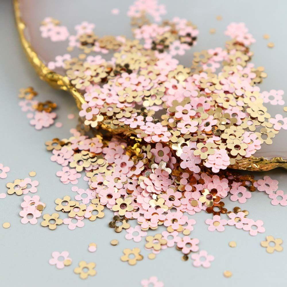 Phụ Kiện Trang Trí Móng Tay Họa Tiết Hoa Mận Lấp Lánh Xinh Xắn