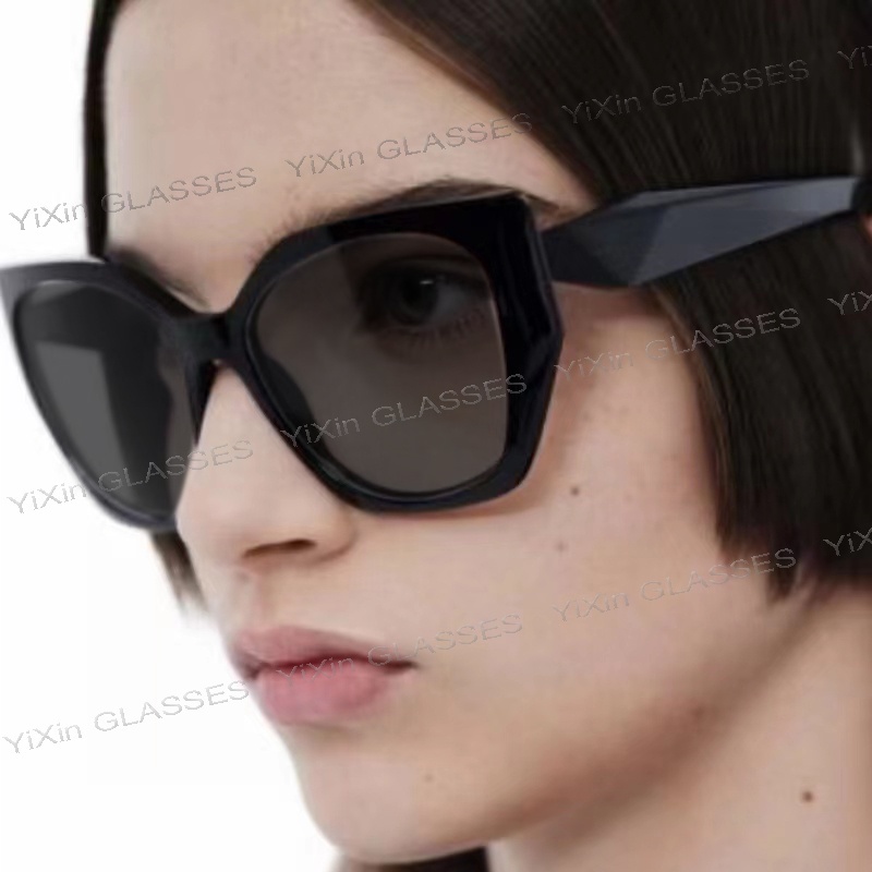 Kính Mát Mắt Mèo Tròng Lớn Chống Tia UV Thời Trang Hàn Quốc Cho Nữ
