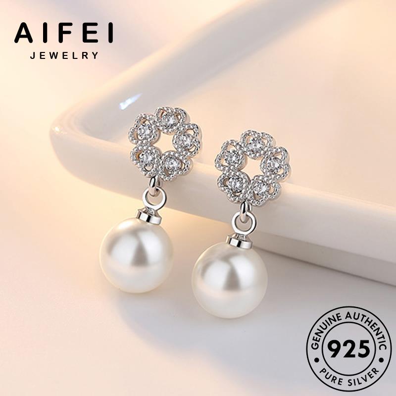 AIFEI JEWELRY vành xỏ quốc Thời kiện tròn 925 nữ tua khuyên phụ đơn hàn thật trai trang bản hoa sức bạc rua nguyên ngọc giản bông tai thời tua E174