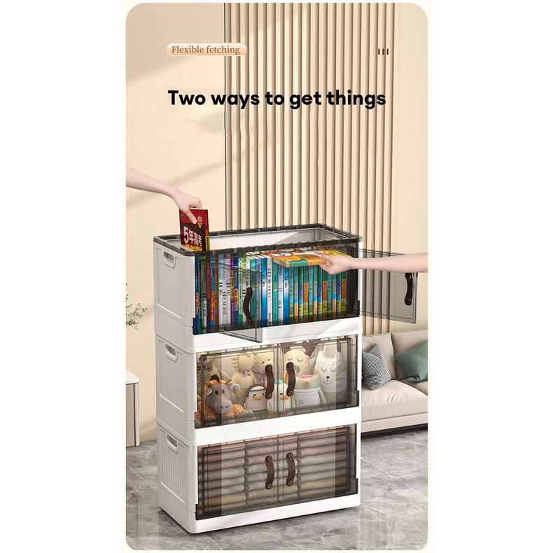 Hộp Đựng Đồ Ăn Vặt Nhiều Tầng Bằng Nhựa Trong Suốt