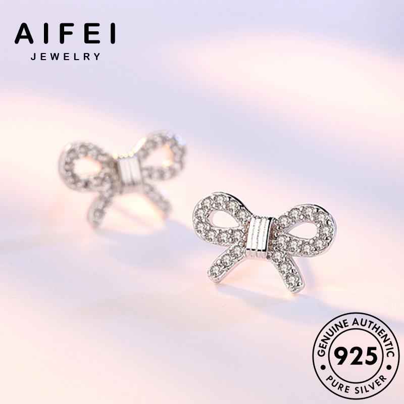 AIFEI JEWELRY tròn khí thật cương trang xỏ quốc kiện hàn nữ sức bông khuyên tua bản tai bạc cung vành 925 phụ kim moissanite thời nguyên Thời E334
