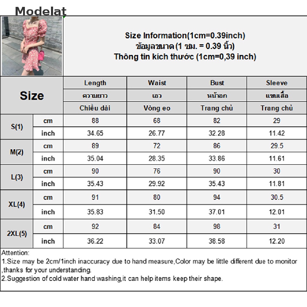 Đầm Mini Tay Ngắn In Hoa Dễ Thương Phong Cách Hàn Quốc Thời Trang Mùa Hè Cho Nữ