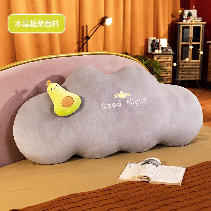 Gối bông Gối Đệm Đầu Giường Gối Siêu Mềm Gối Phòng Ngủ Giường Lớn Tựa Lưng Gối Đa Năng Cho Bé Gái Ngủ Có Thể Tháo Rời Và