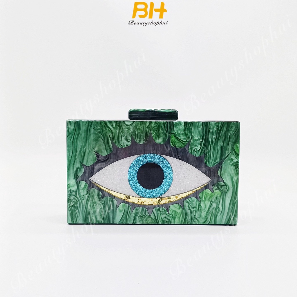 Túi Xách Đeo Chéo Dây Xích Chất Liệu Acrylic Mới 2023